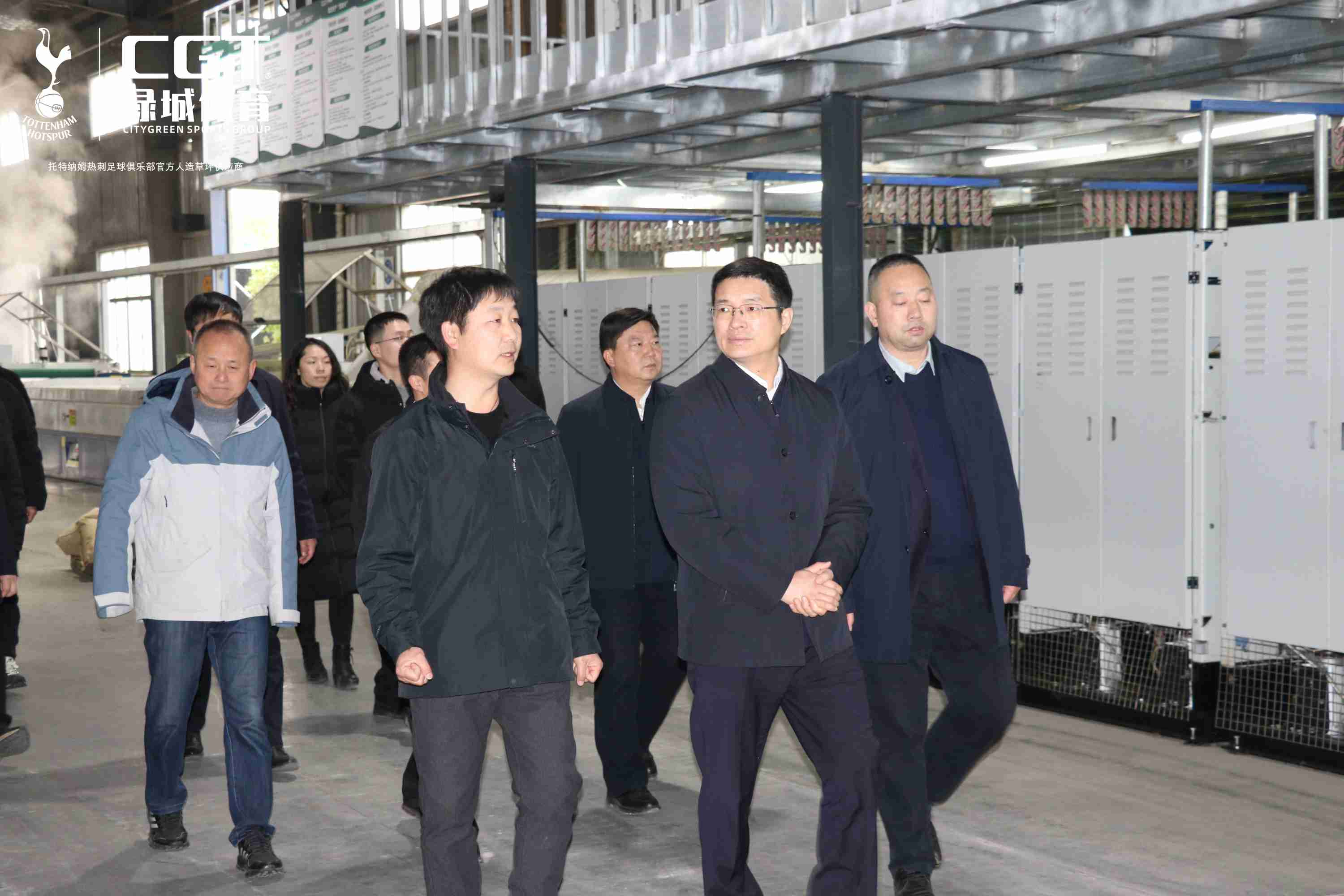 石首市委书记王敏莅临CGT和记AG体育湖北智造总部展开调研